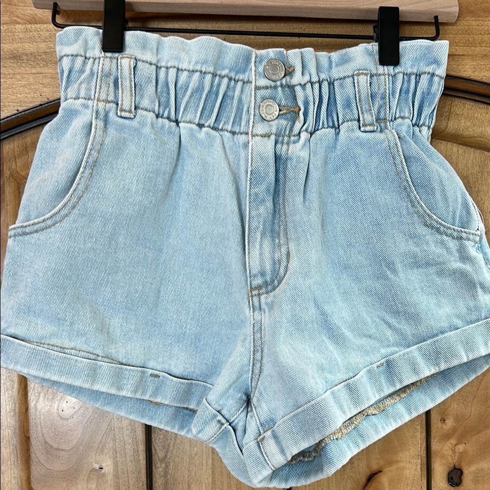 Pacsun Light Blue Denim Women's Shorts